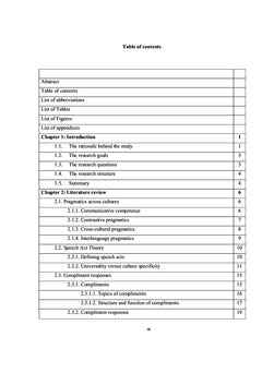 The Compliment Response Behavior of Intercultural Encounters