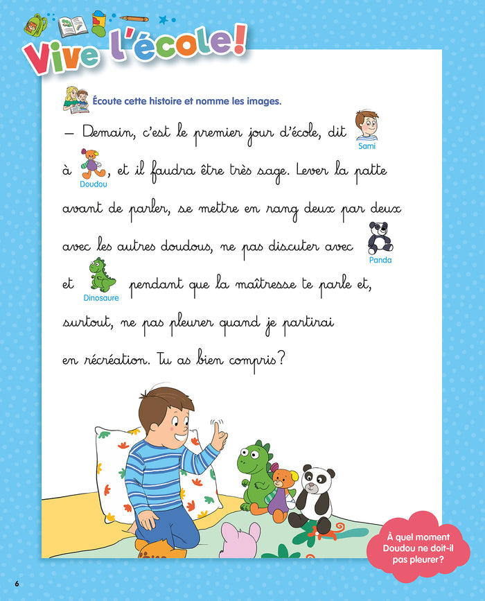 Sami et Julie - Mon année de Petite Section (3-4 ans)