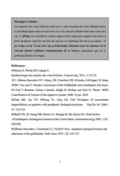 Radiothérapie et chimiothérapie des carcinomes biliaires