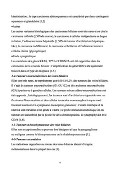 Radiothérapie et chimiothérapie des carcinomes biliaires