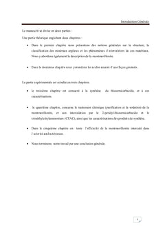 Argile, propriétés chimiques et biologiques