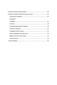 Quantification des nuisances et leurs impacts selon la MSFD