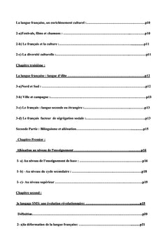 Le Bilinguisme loin de nous épanouir, il nous lèse