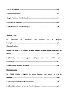 Le Bilinguisme loin de nous épanouir, il nous lèse