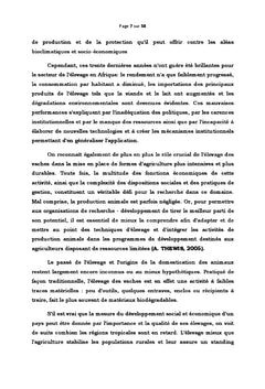 Contribution de la cuniculiculture sur la sécurité alimentaire