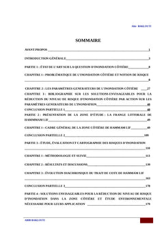 Évaluation des risques d'inondation côtière