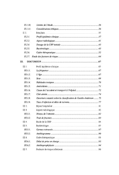 Complications infectieuses des fractures ouvertes de jambe