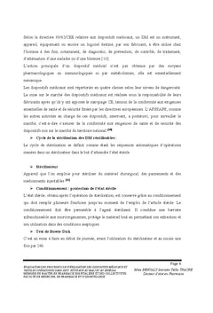 Évaluation des processus de stérilisation des dispositifs médicaux et textiles opératoires
