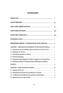 Optimisation des systèmes d'exploitation en hévéaculture