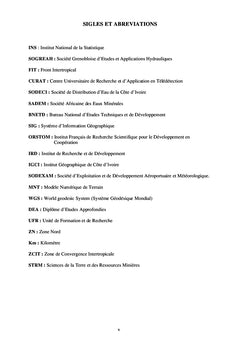 Etude du climat et de sa variabilité