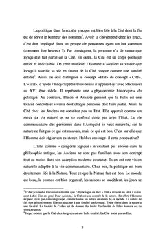 Etat et religion chez Thomas Hobbes