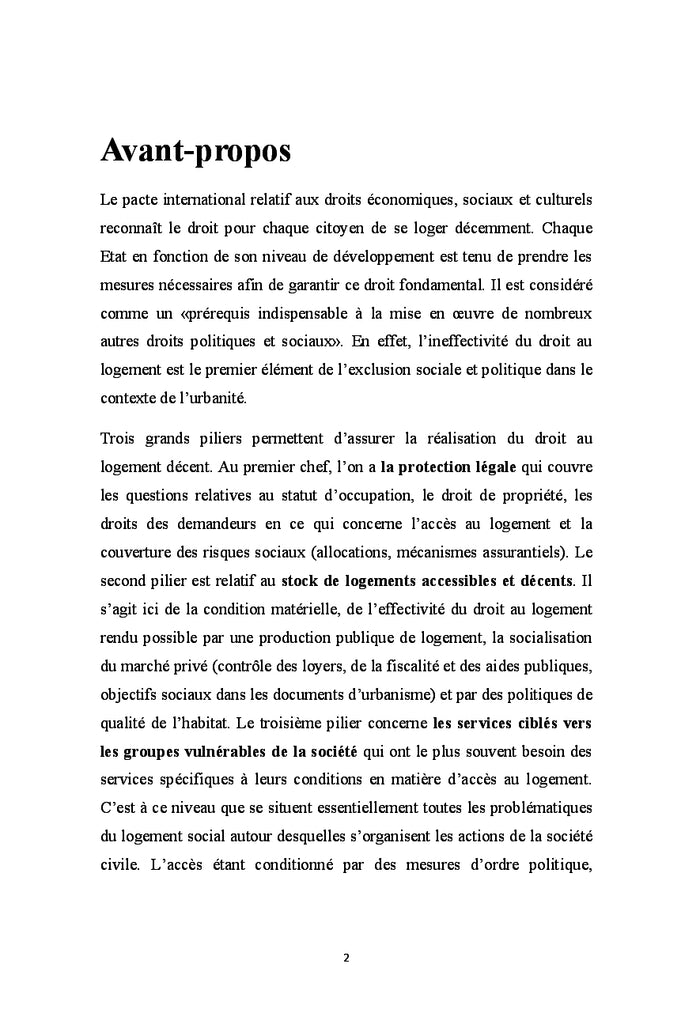 Logement social au Cameroun : 50 ans de crise