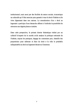 Logement social au Cameroun : 50 ans de crise