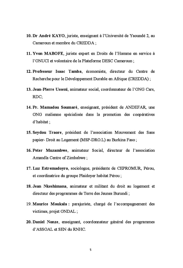 Logement social au Cameroun : 50 ans de crise