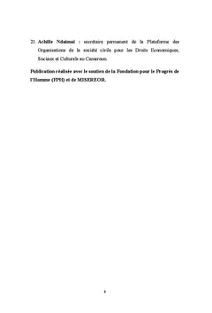Logement social au Cameroun : 50 ans de crise