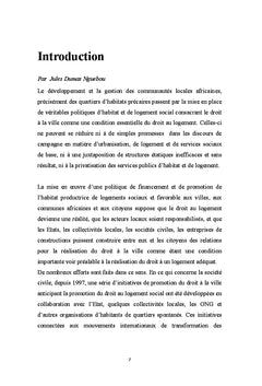 Logement social au Cameroun : 50 ans de crise