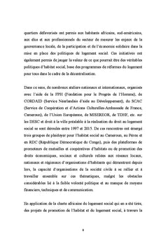 Logement social au Cameroun : 50 ans de crise