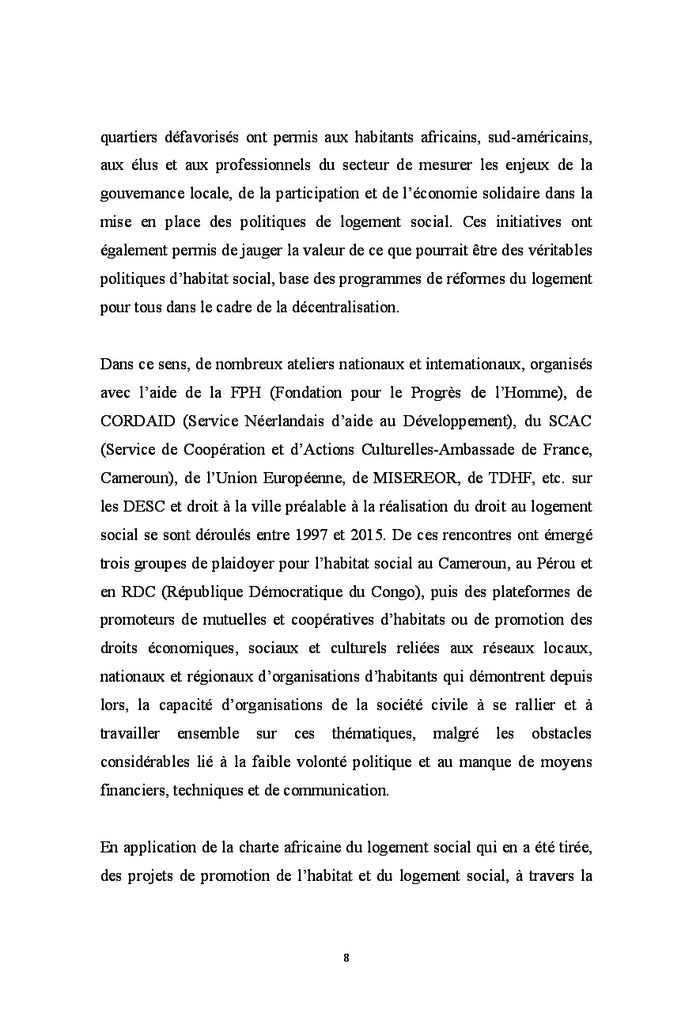 Logement social au Cameroun : 50 ans de crise