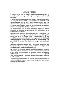 Histoire des transports abidjanais de 1960 à 2016