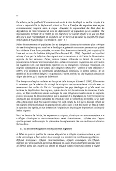 Enjeux du changement climatique au Burkina Faso