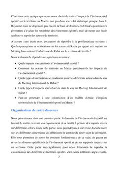 Les Grands Événements Sportifs : Quels Impacts sur les Territoires ?
