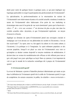 Les Grands Événements Sportifs : Quels Impacts sur les Territoires ?