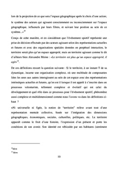 Les Grands Événements Sportifs : Quels Impacts sur les Territoires ?