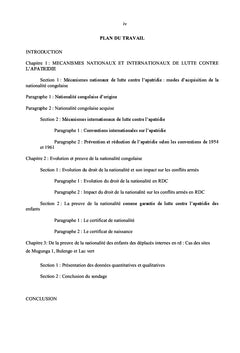 Protection de l'enfant contre l'apatridie dans un contexte de conflit