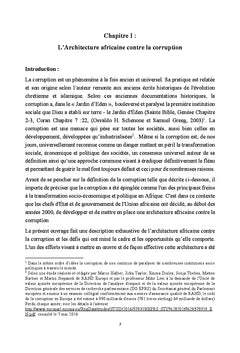 L'Union africaine et la lutte contre la corruption