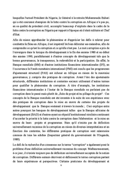 L'Union africaine et la lutte contre la corruption