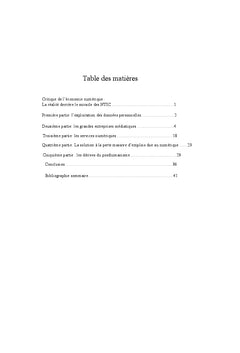 Critique de l'économie numérique