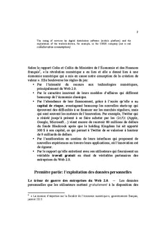 Critique de l'économie numérique