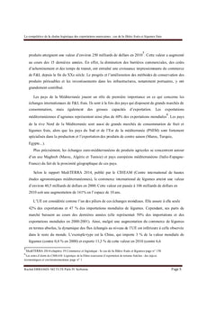La compétitivité de la chaîne des exportations marocaines