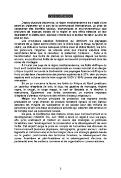 La question forestière au Maroc et enjeux de gouvernance territoriale