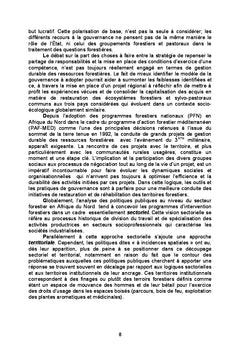 La question forestière au Maroc et enjeux de gouvernance territoriale