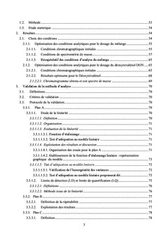 Les trichothecenes : particularites et optimisation de leur analyse