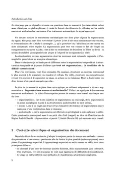 Segmentations sonore et audiovisuelle?