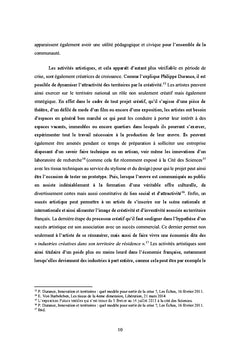 Activités Artistiques et Concurrence