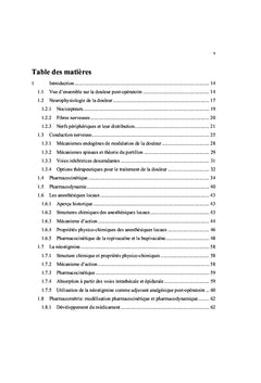 Etudes pharmacocinetiques exploratoires des anesthesiques locaux