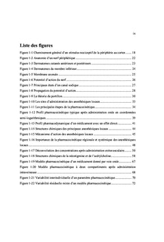 Etudes pharmacocinetiques exploratoires des anesthesiques locaux