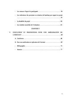 Handicap et Insertion Socioeconomique