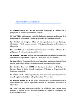 L'approche par compétences dans le système éducatif ivoirien