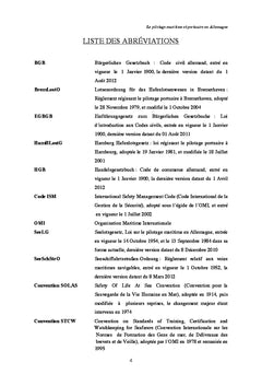 Le pilotage maritime et portuaire en Allemagne