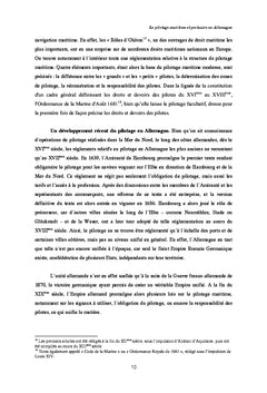 Le pilotage maritime et portuaire en Allemagne