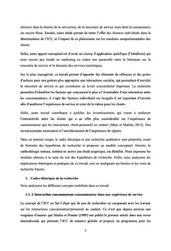 Interaction client/client (ICC) dans une experience hOteliere