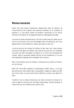 Entre le développement durable et l'acceptabilité sociale