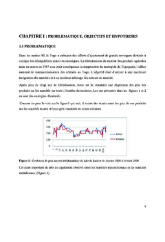 Service d'information et intégration spatiale des marchés agricoles