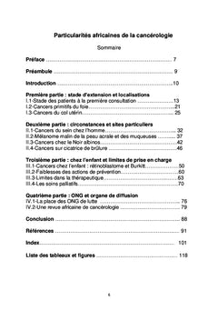 Particularités africaines de la cancérologie