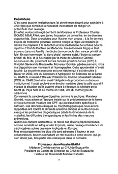 Particularités africaines de la cancérologie