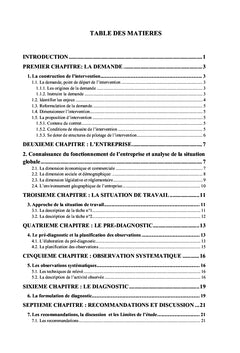 Analyse ergonomique de deux postes de travail de confection A Ras-jbal